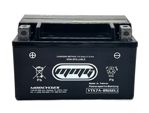 *MB* Battery YTX7A-BS (Factory Sealed, Activated) **GEL CELL**