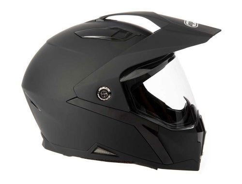 Full Face MMG Helmet. Model Storm. Color: Matte Black. *DOT APPROVED*
