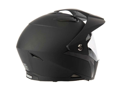 Full Face MMG Helmet. Model Storm. Color: Matte Black. *DOT APPROVED*