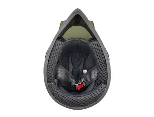 OFF Road MMG Helmet. Model 30. Color: Matte Green. *DOT APPROVED* *FREE GOGGLES INCLUDED*