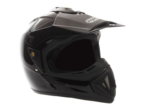 OFF Road MMG Helmet. Model 30. Color: Shiny Black. *DOT APPROVED* *FREE GOGGLES INCLUDED*