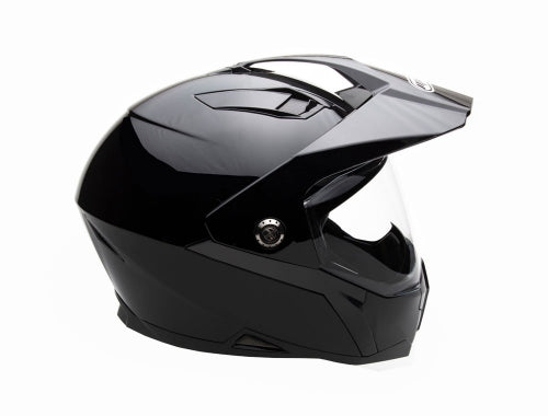 Full Face MMG Helmet. Model Storm. Color: Shiny Black. *DOT APPROVED*