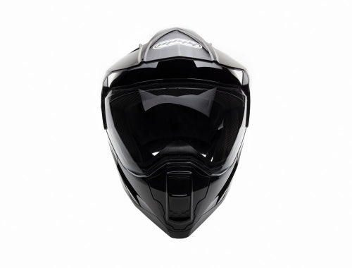 Full Face MMG Helmet. Model Storm. Color: Shiny Black. *DOT APPROVED*