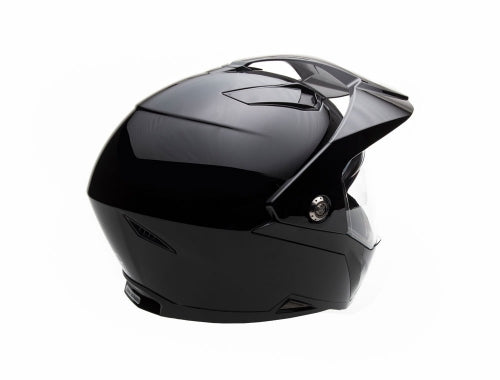 Full Face MMG Helmet. Model Storm. Color: Shiny Black. *DOT APPROVED*