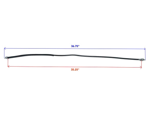 Speedometer cable Square top / Split Bottom for 50cc