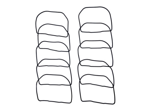 Valve Cover Gasket o'ring for QMB139/GY6 50cc engines. 10 PCS/BAG