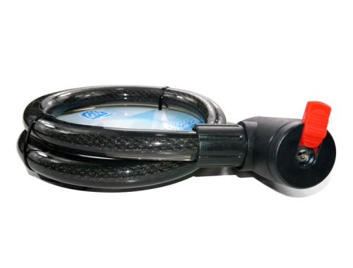 MYK Cable Lock Size: Length 40" x 13/16 diameter.