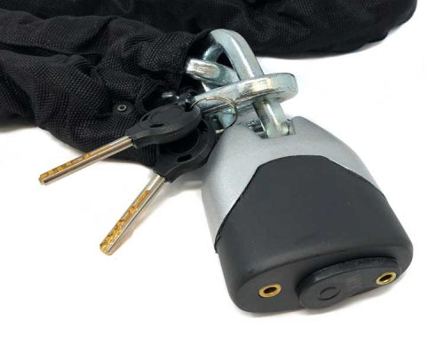 Heavy Duty Premium Chain lock | Color: Gray