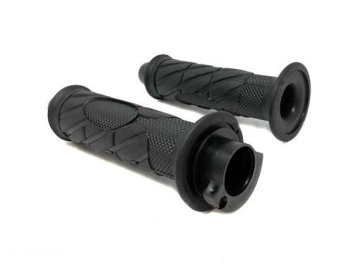 Throttle Grip Set MYK for Scooters | Fit most 50cc | Black