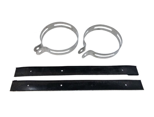 Exhaust Clamp Set with Rubber Straps MYK for 50cc/150cc Chinese Scooters